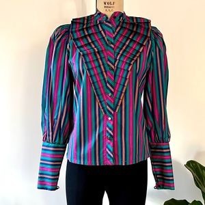 Vintage women's Jane Elliott blouse. Size 5/6